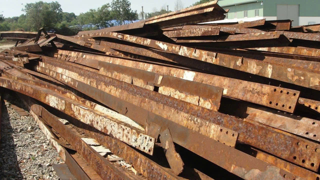 sắt rỉ sét